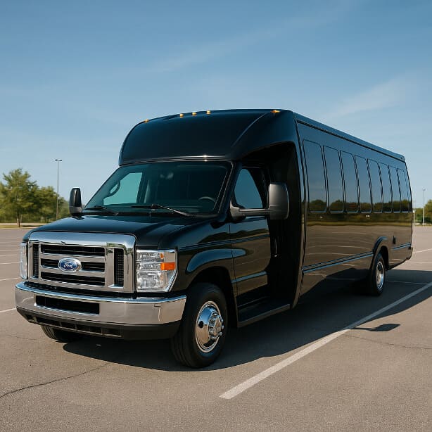 Greensboro Shuttle Bus Rentals 18 Passenger Shuttle Bus