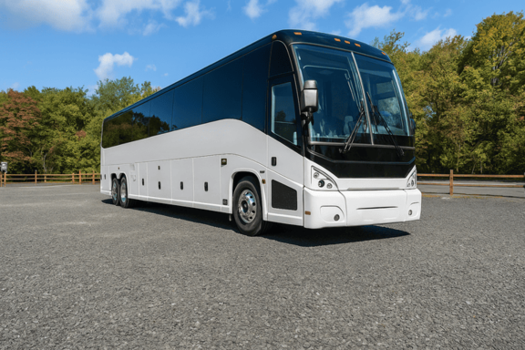 Greensboro Shuttle Bus Rentals 56 Passenger Shuttle Bus