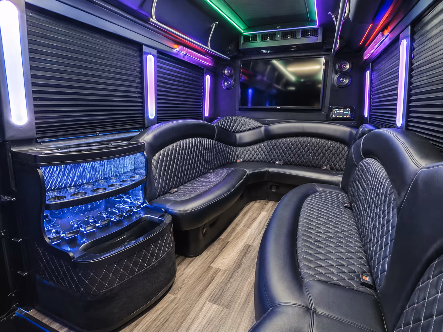 affordable greensboro prom party bus prices split across your group