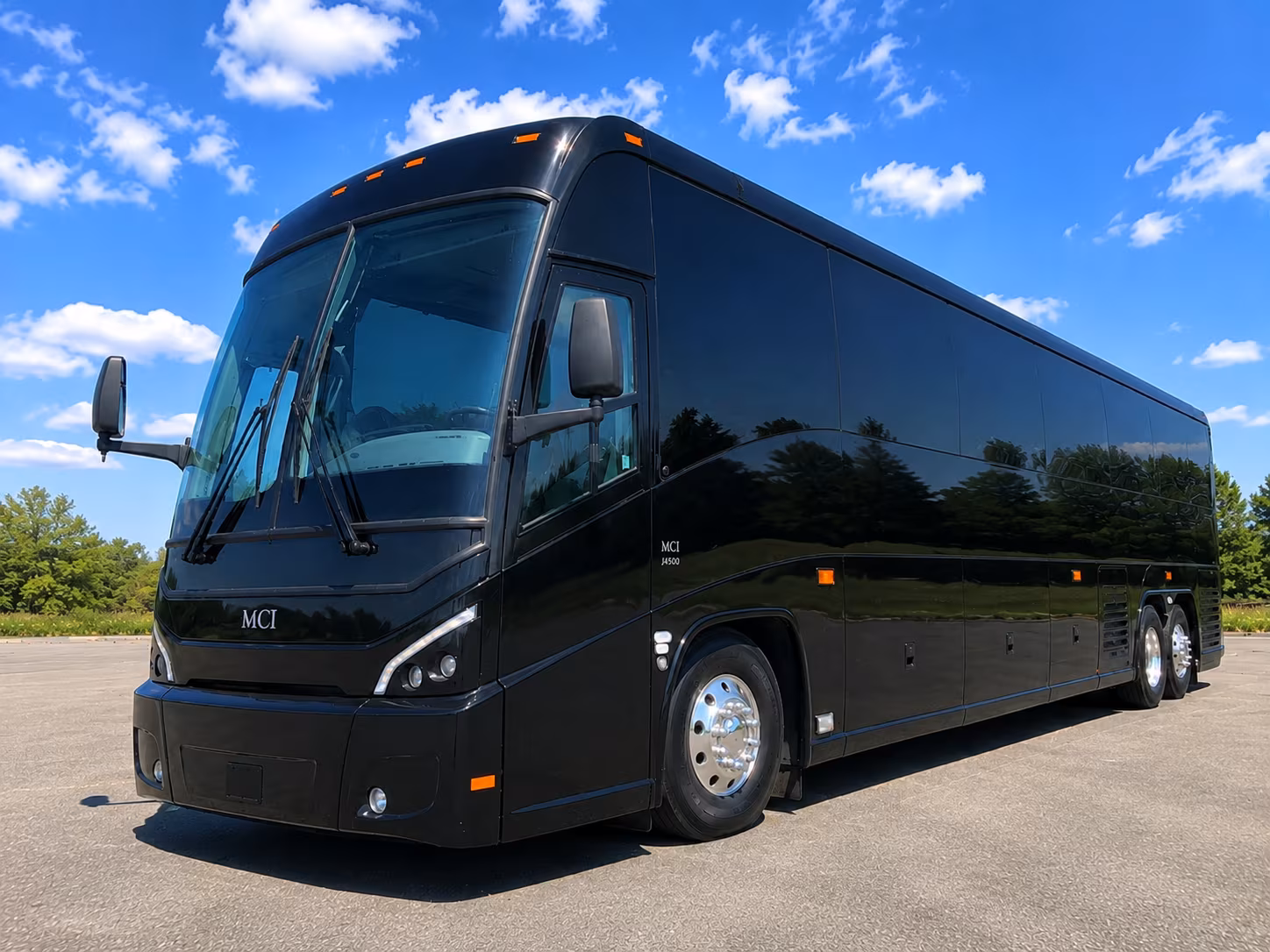 greensboro bus rental service area